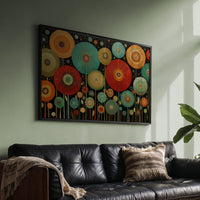 Midnight Garden Blooms In Color