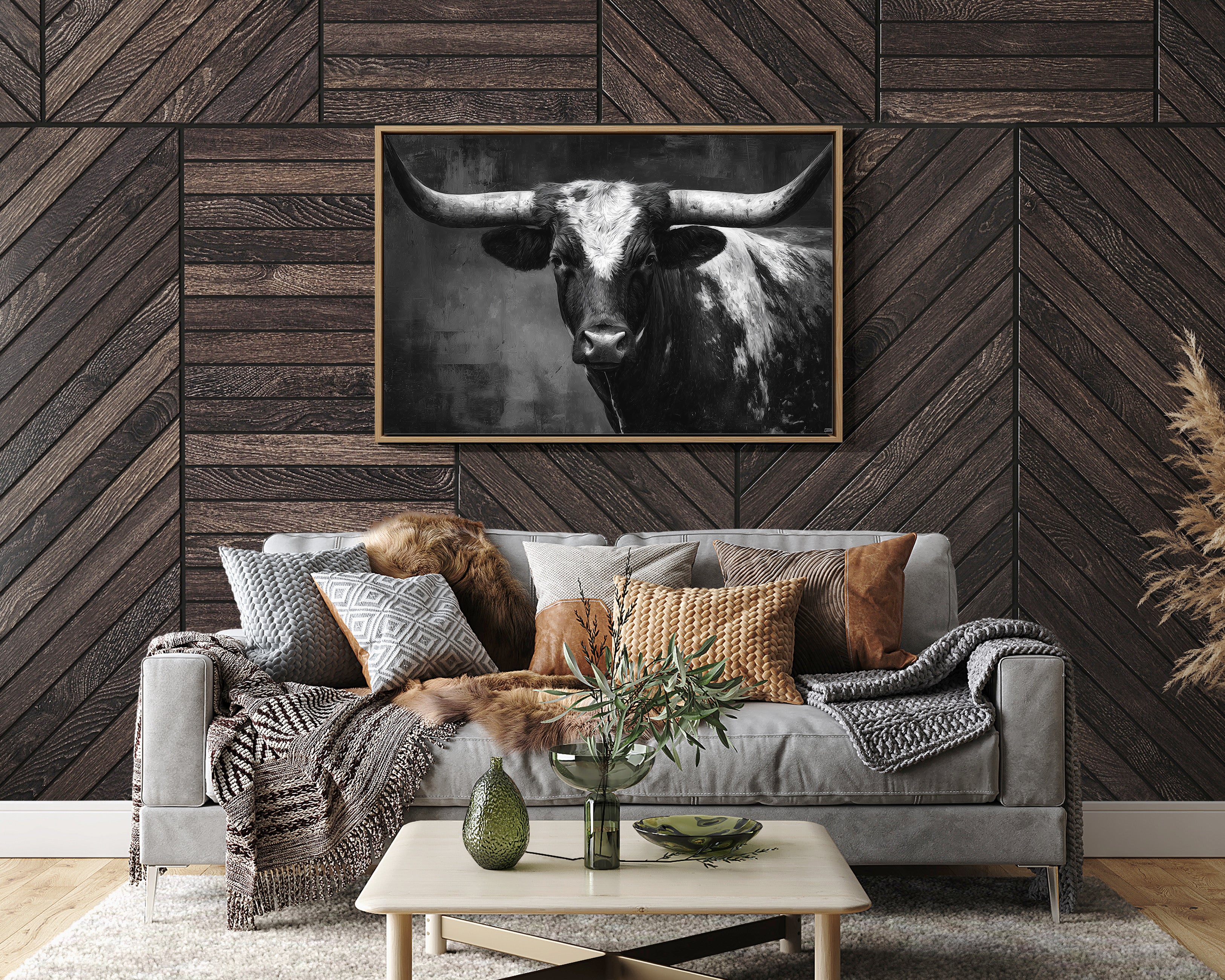 Longhorn Tales At Twilight Hour