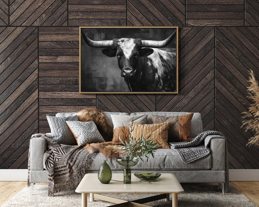 Longhorn Tales At Twilight Hour