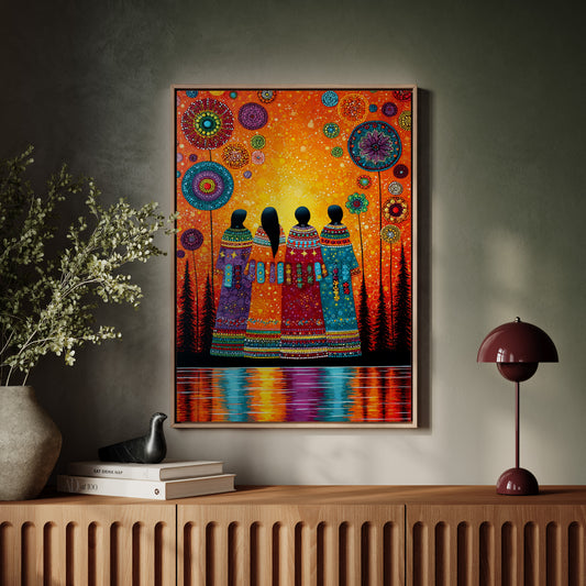 Together Beneath the Starlit Canvas