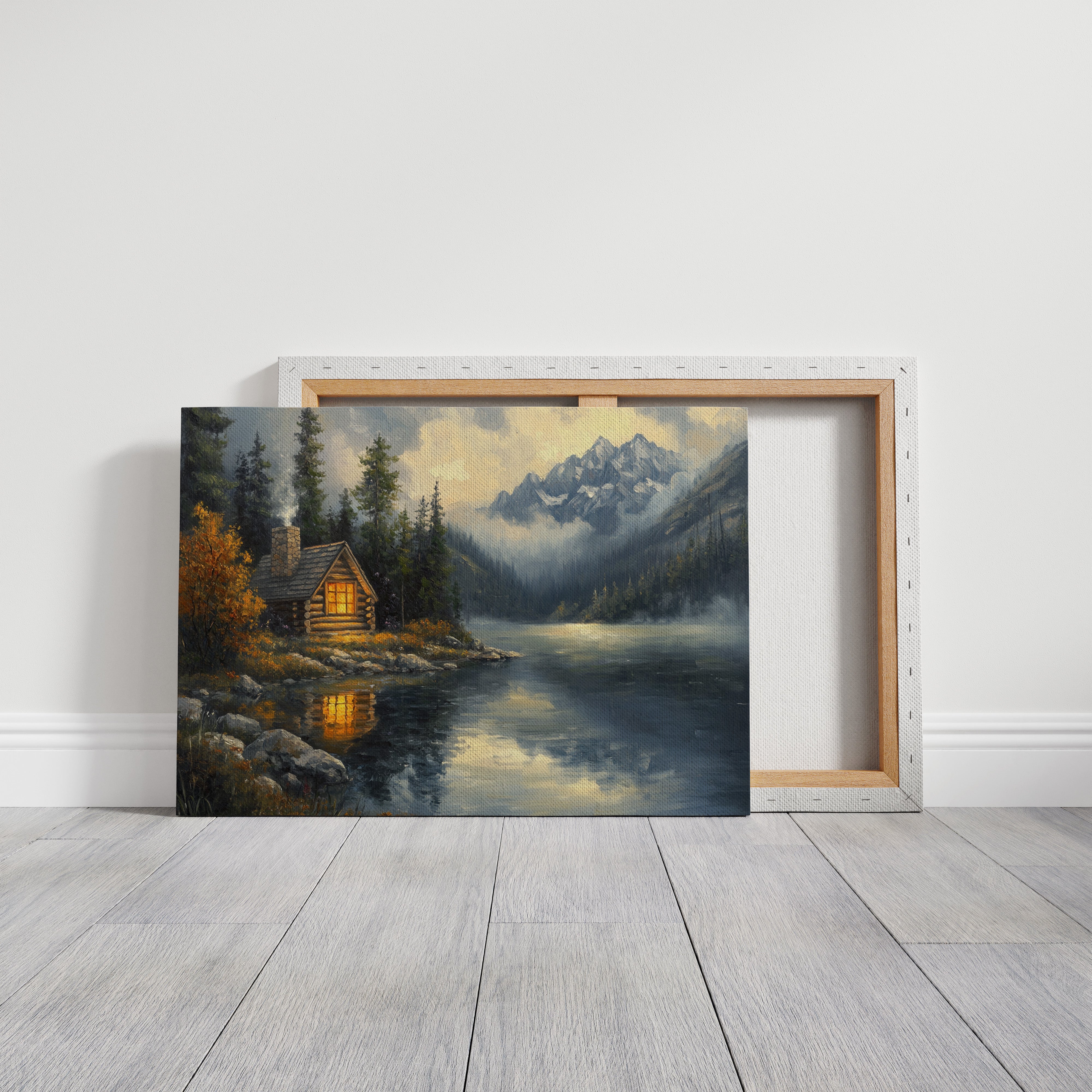 Autumn Light Warms Mountain Waters
