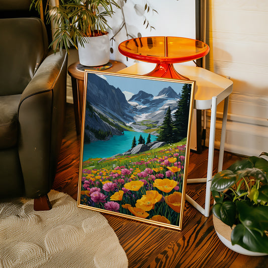 Beneath Peaks of Colorful Bloom