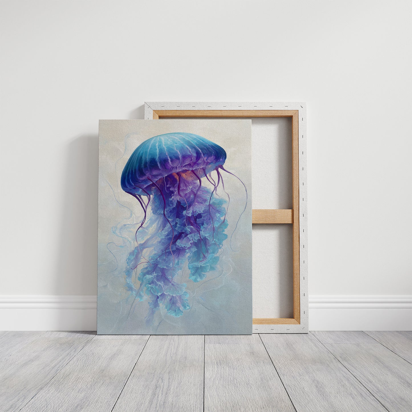 Ocean Depths In Violet Dance