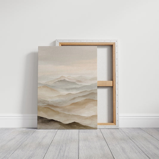 Peaks Float In Morning Mist