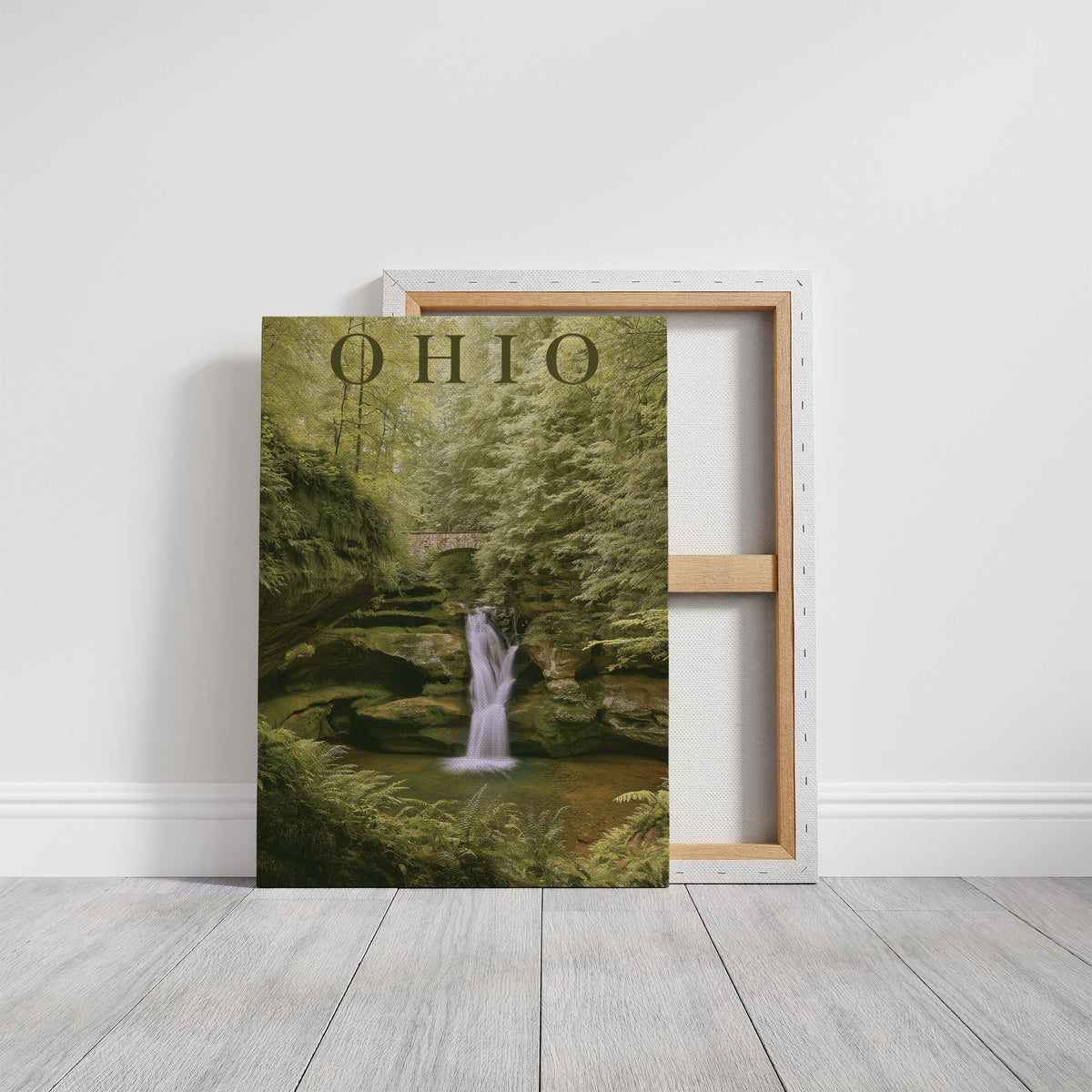 Ohio Waterfall Forest Retreat
