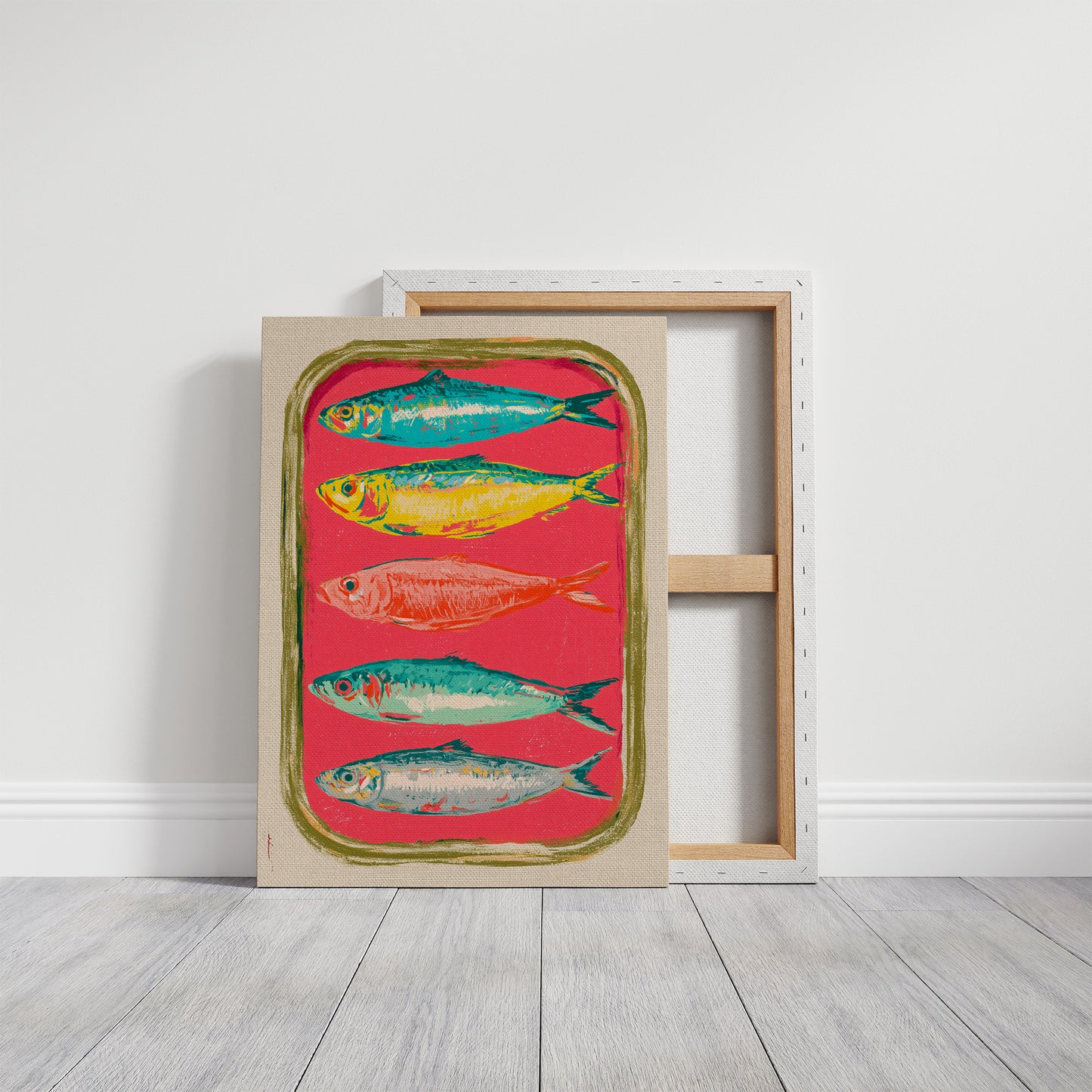 Pop Art Sardine Tin