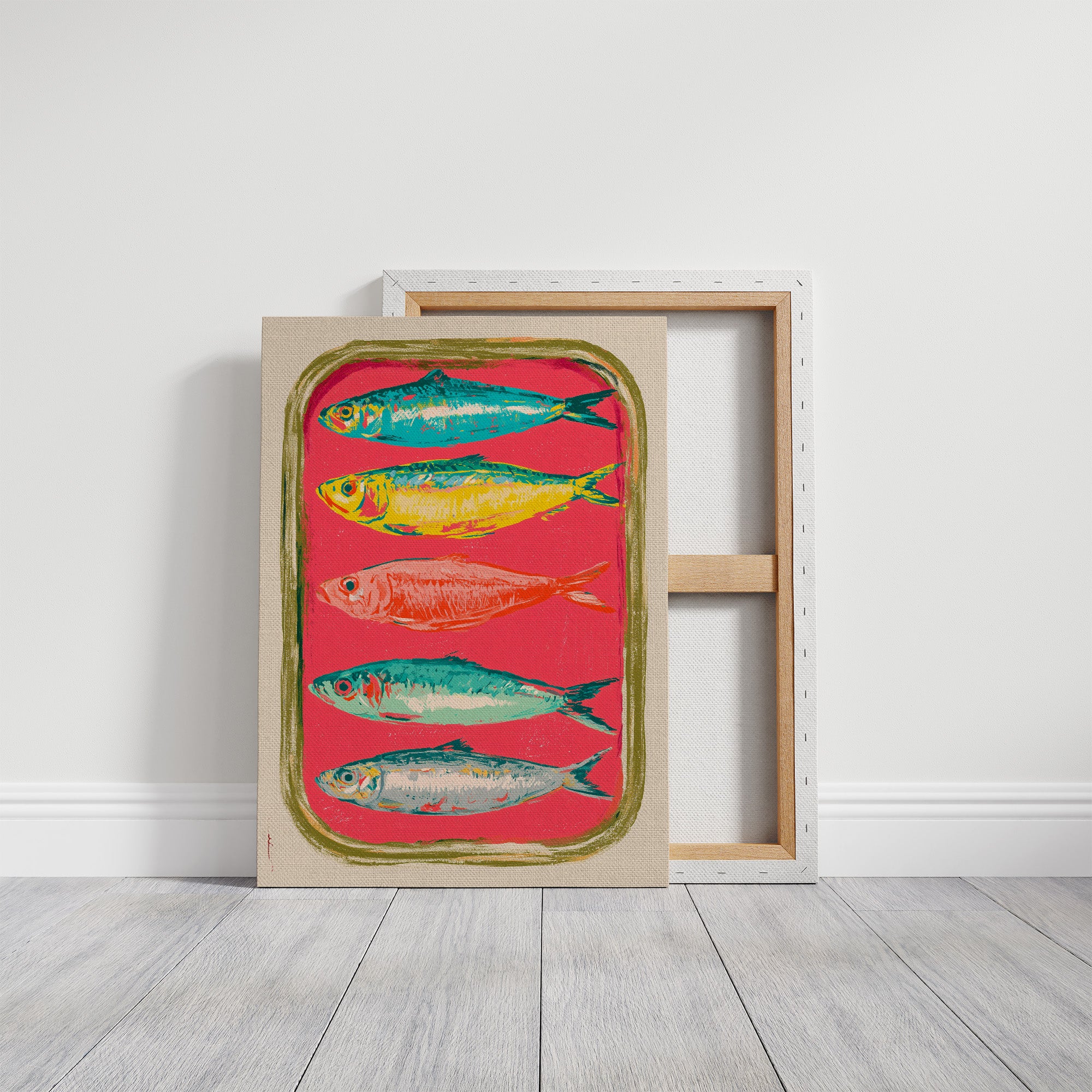 Pop Art Sardine Tin