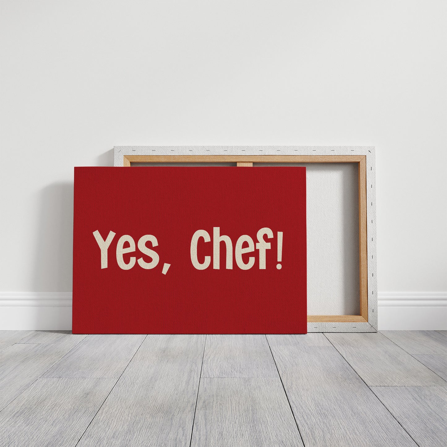 Yes, Chef Kitchen Print