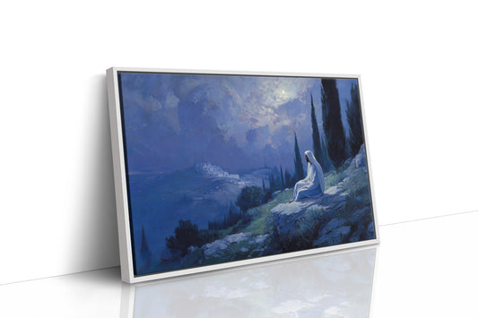 Solitude Beneath Indigo Skies