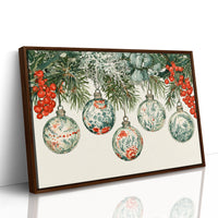 Painted Glass, Winter Berries