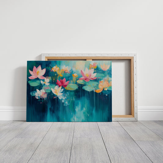 Lotus Dreams In Midnight Waters