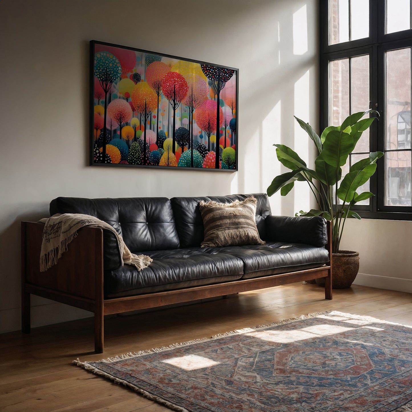 Candy Forest Dreams At Dawn