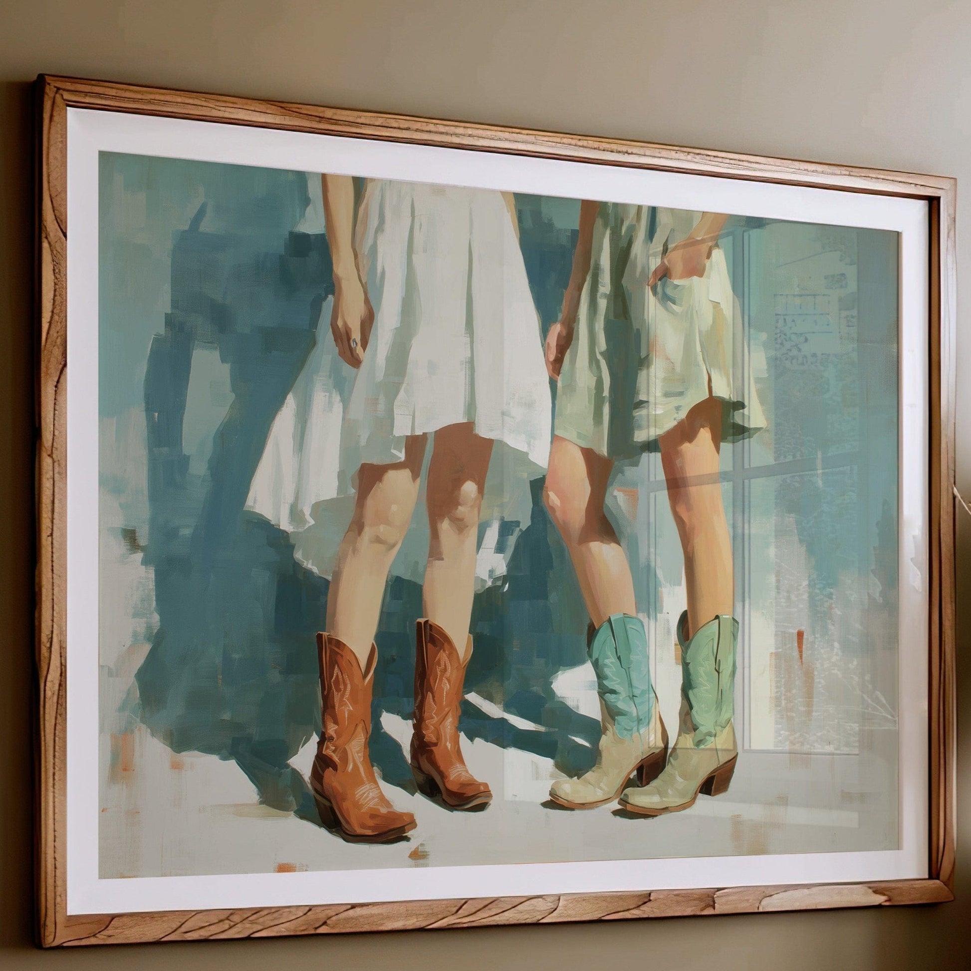 Summer Dresses Meet Cowgirl Boots