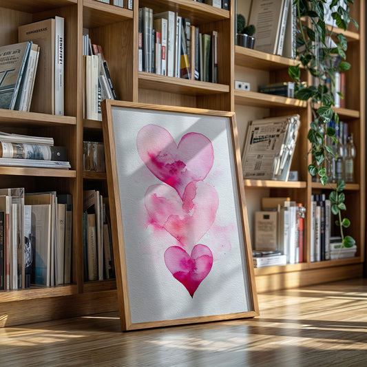 Hearts Unfold in Blush