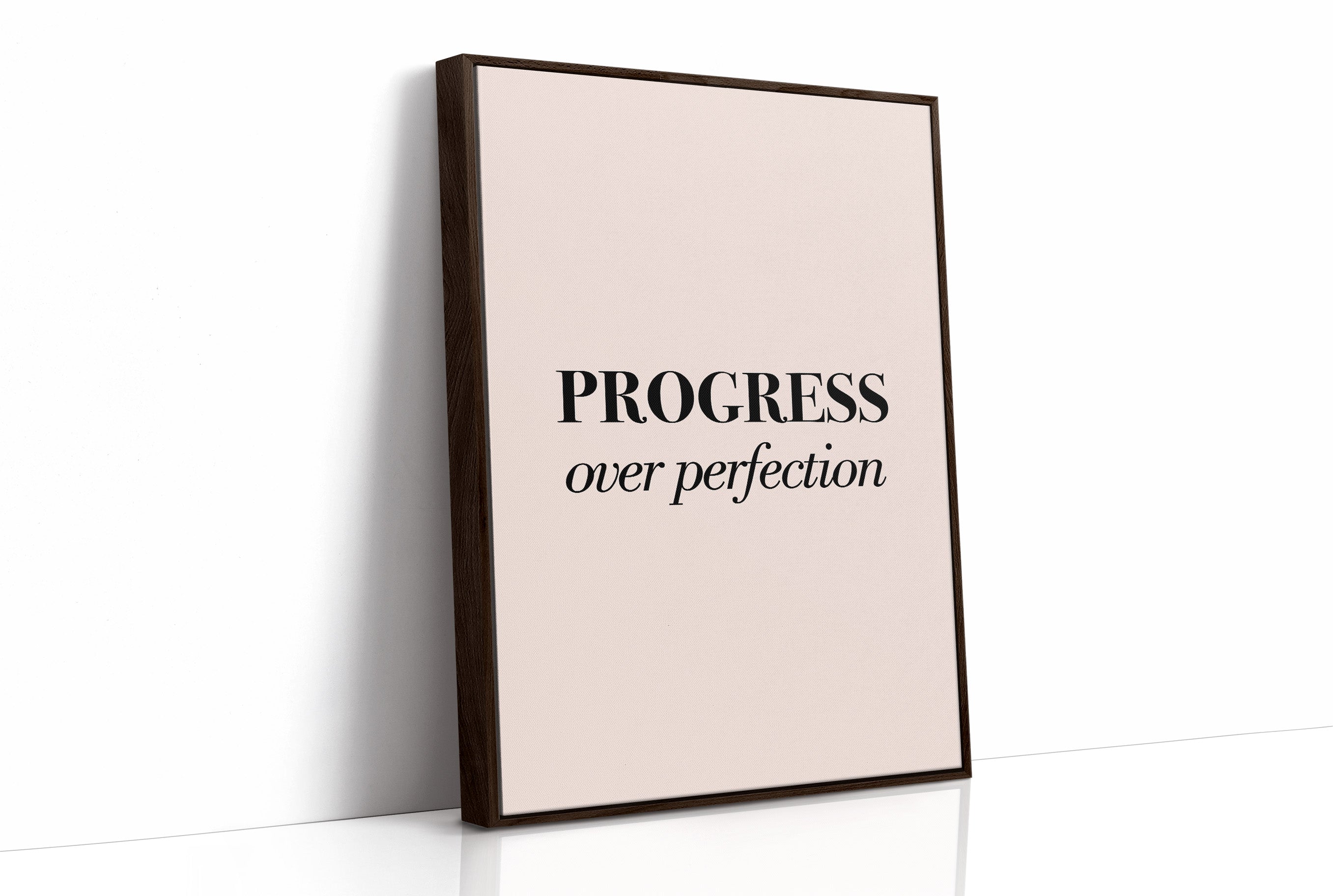 Progress Over Perfection