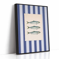 Nautical Trio: Mackerel on Cream