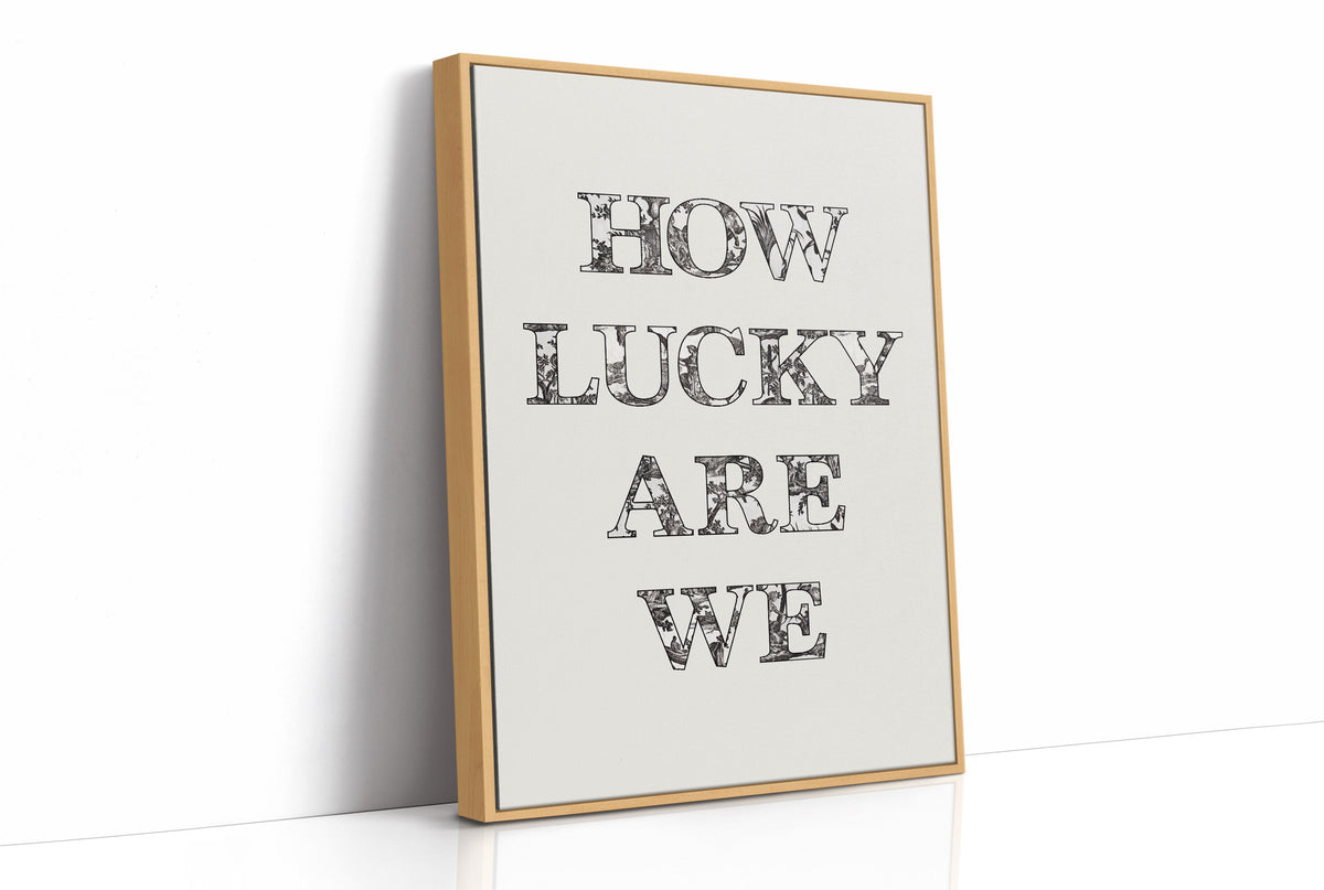 Toile Letters, Timeless Feeling
