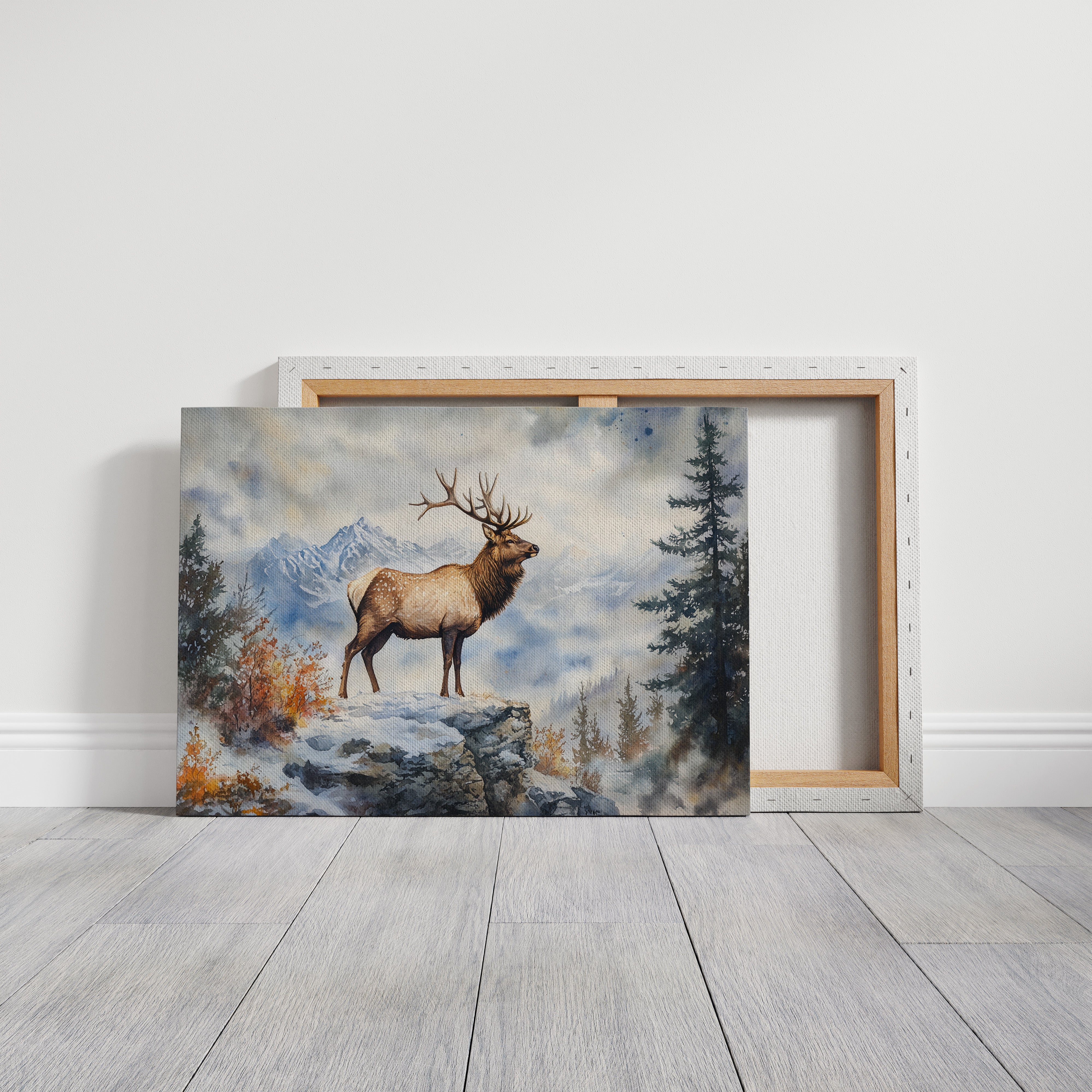 Winter Majesty Claims Mountain Peak