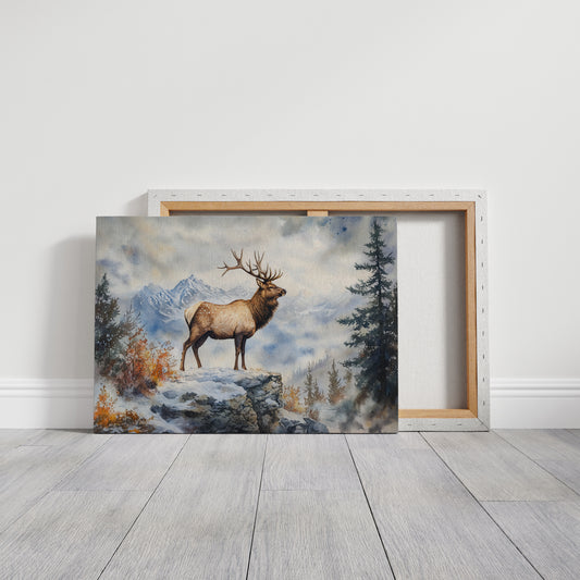 Winter Majesty Claims Mountain Peak