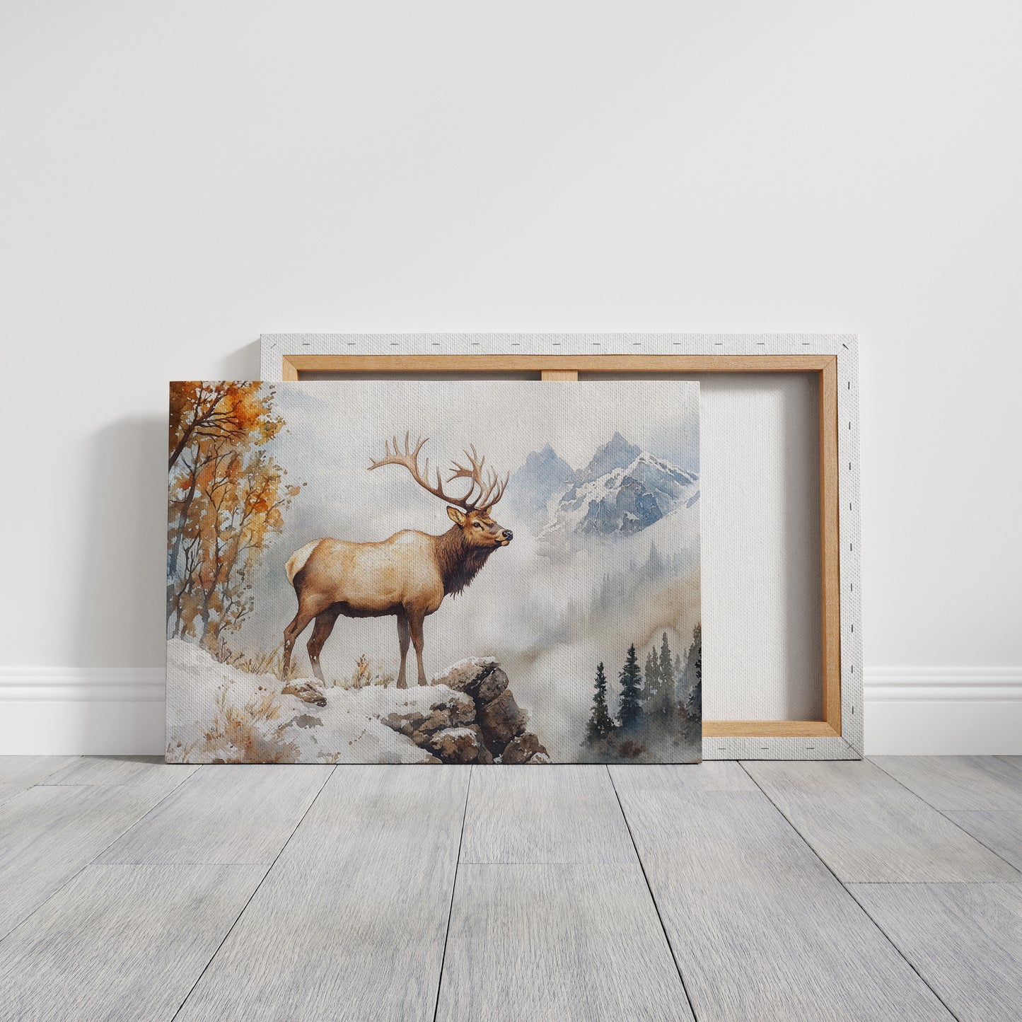 Autumn Snow Crowns Mountain King