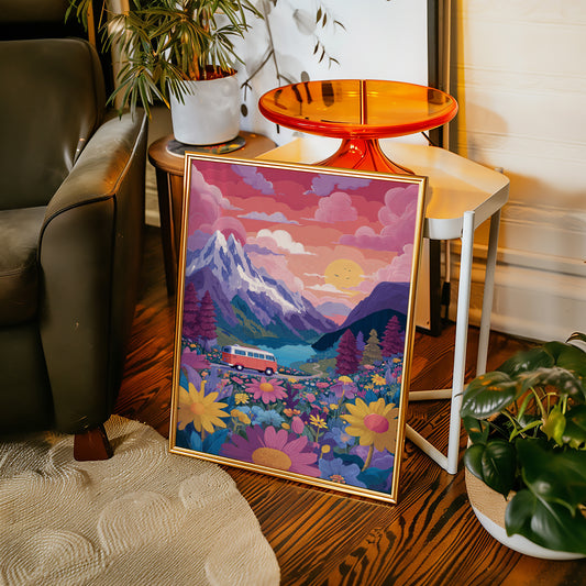 Journey Through Blooming Horizons