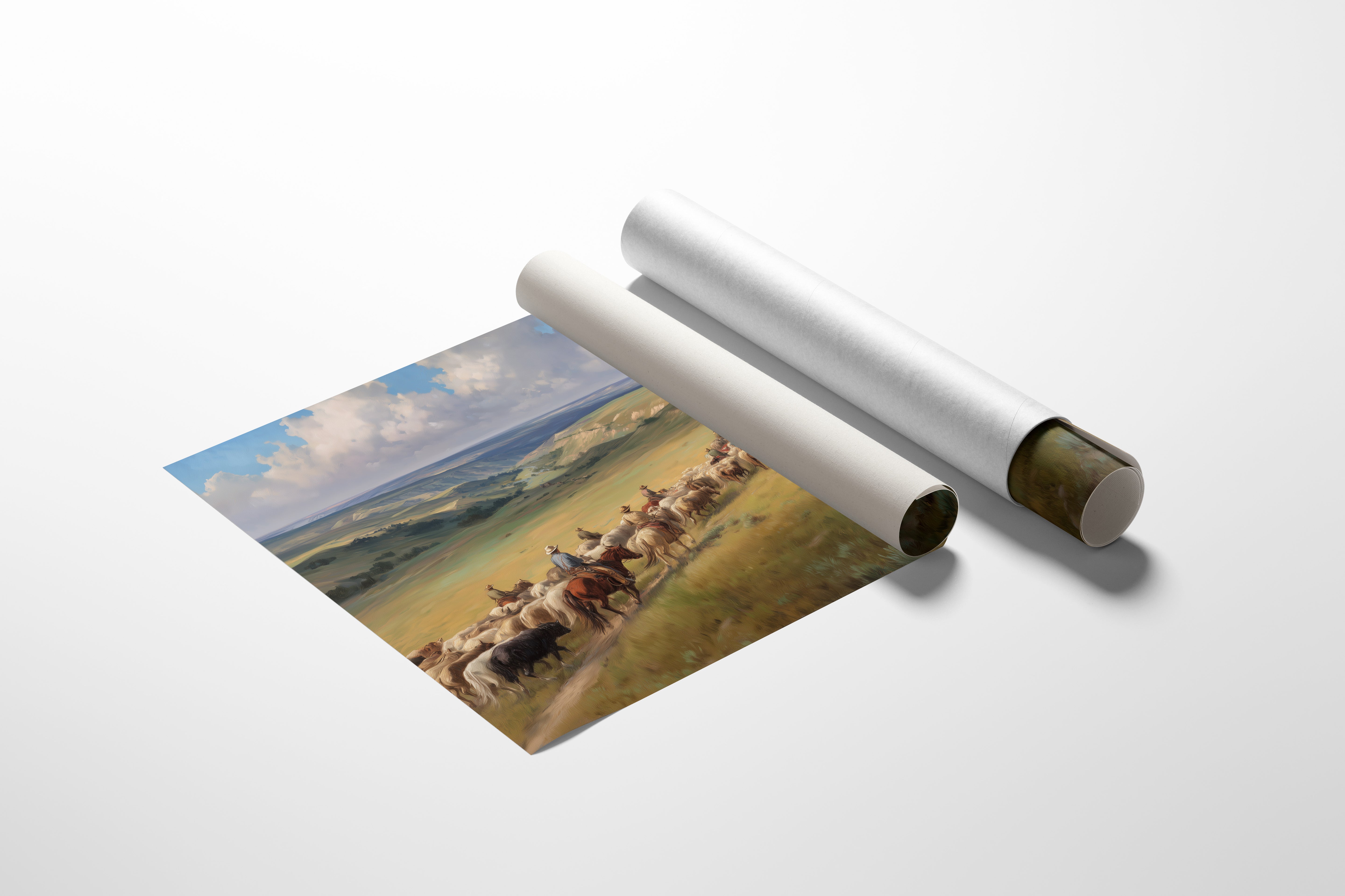 Nomadic Journey Across Endless Plains