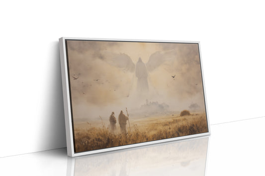 Pilgrims Beneath Celestial Light