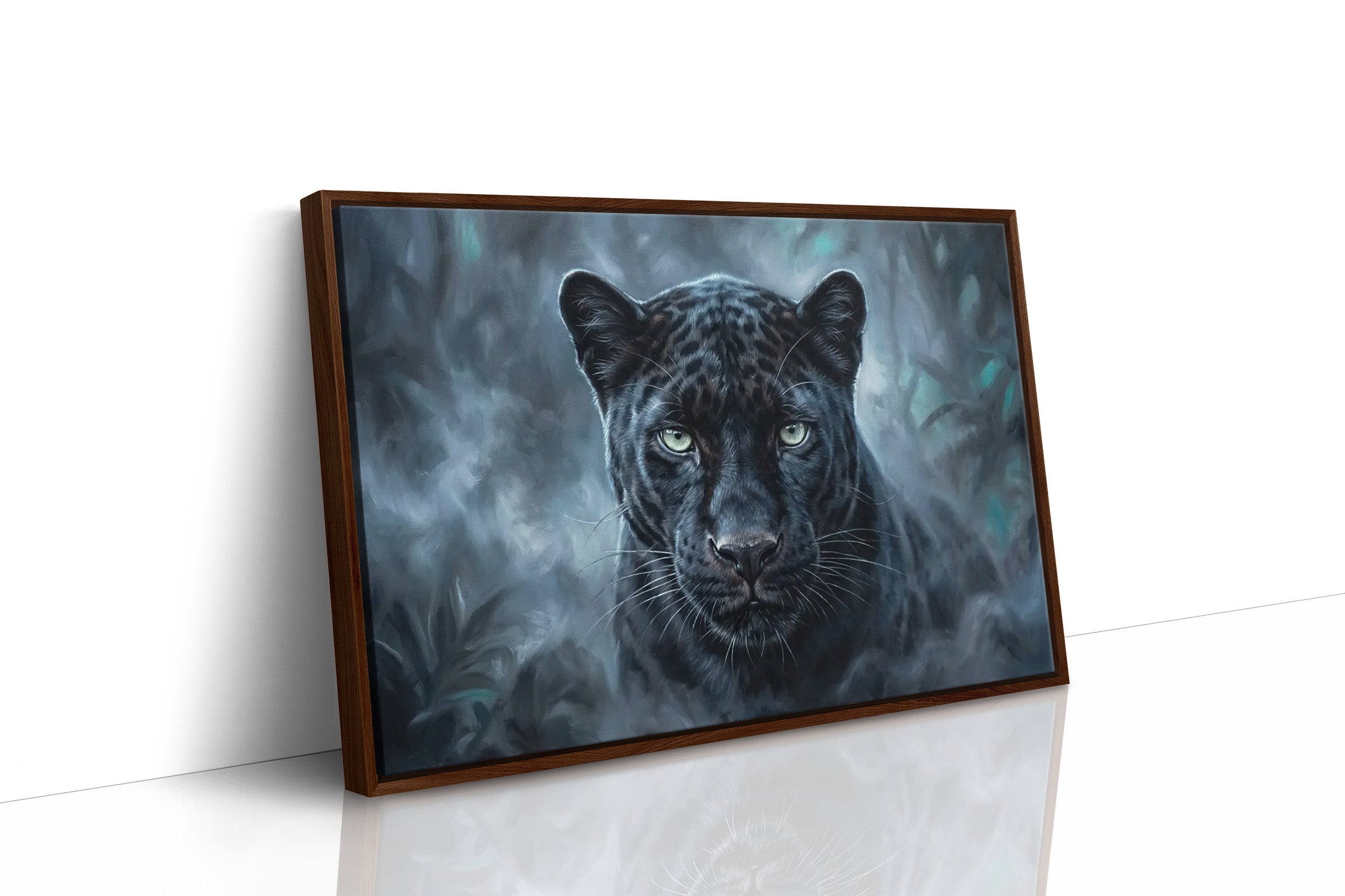 Panther Eyes in the Dark