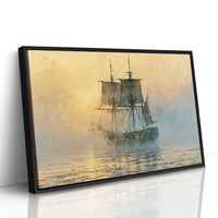 Tall Ship at Golden Dawn