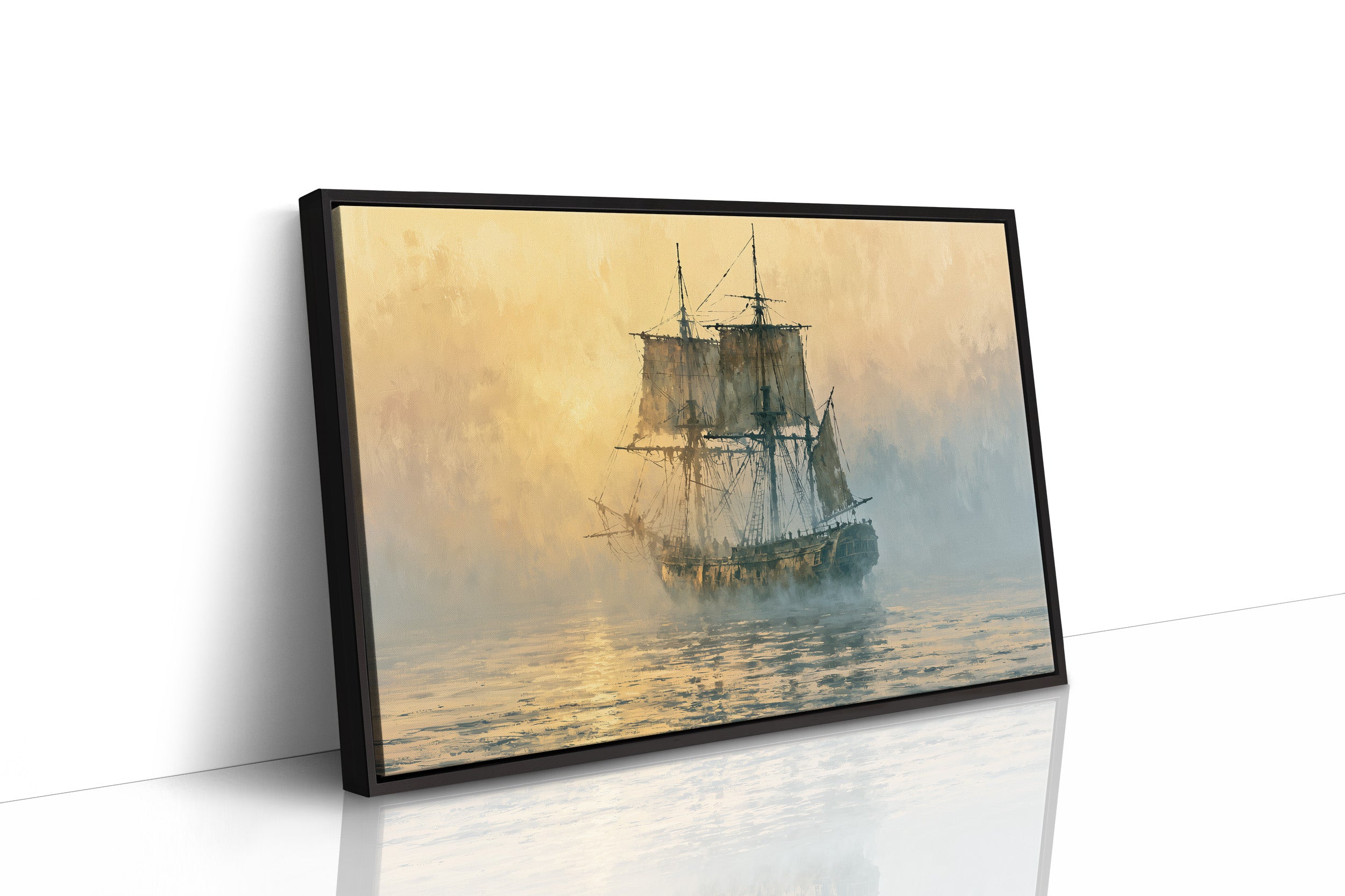 Tall Ship at Golden Dawn