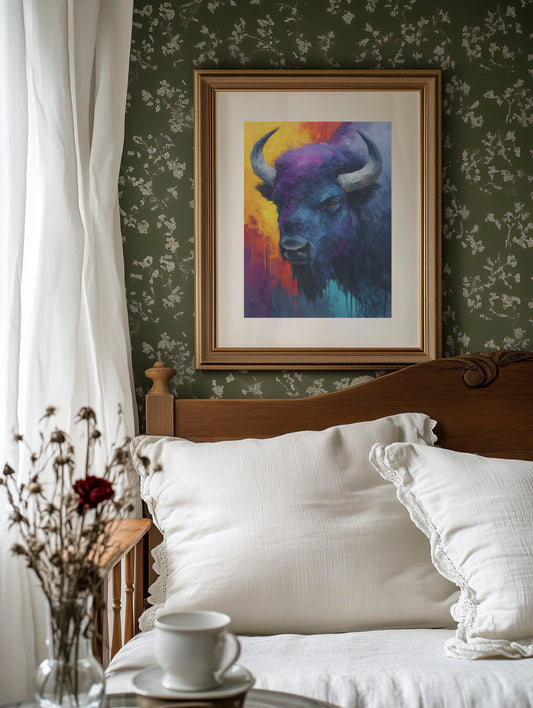 Prairie Spirit Wears Rainbow Thunder