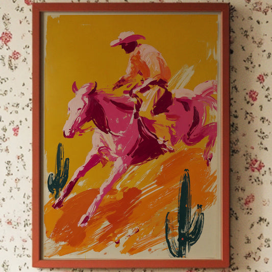 Riding Through Colorful Horizons