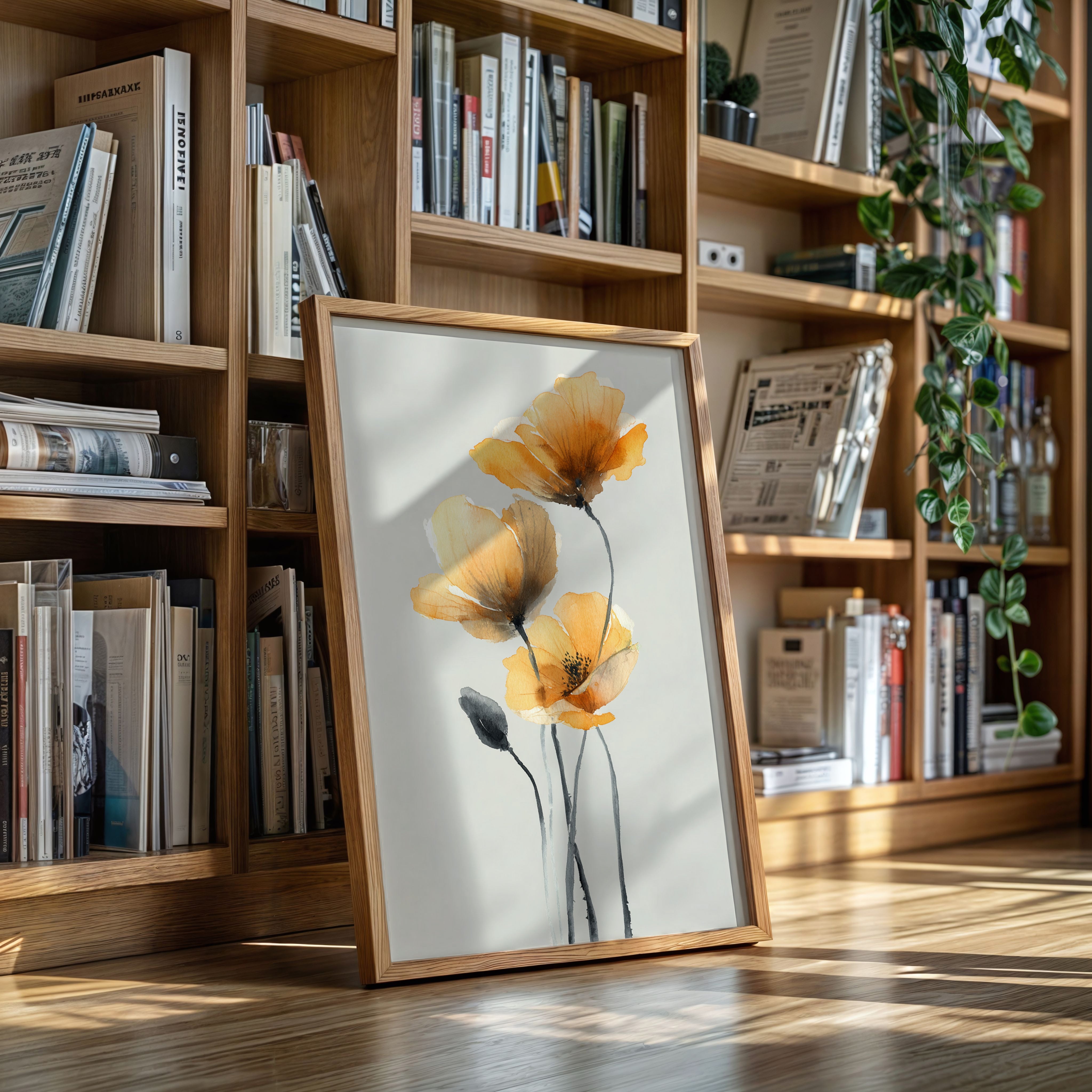 Golden Petals in Soft Light