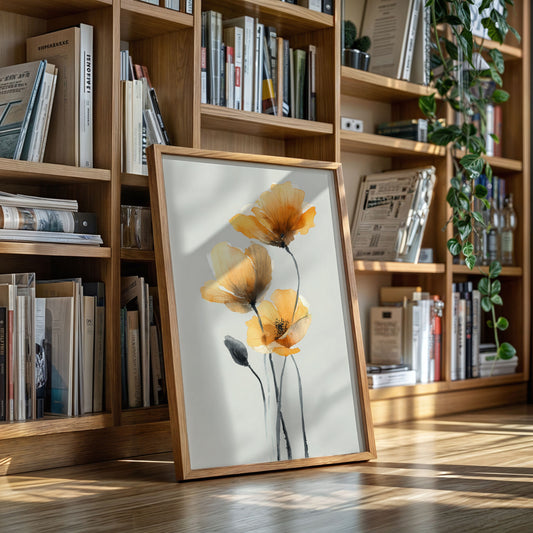 Golden Petals in Soft Light