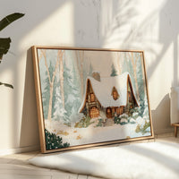 Cottage Beneath a Winter Veil
