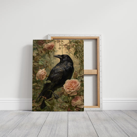 The Raven Among Blossoms