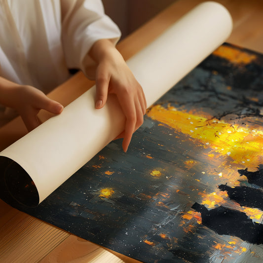 They Walked Toward the Warm Light