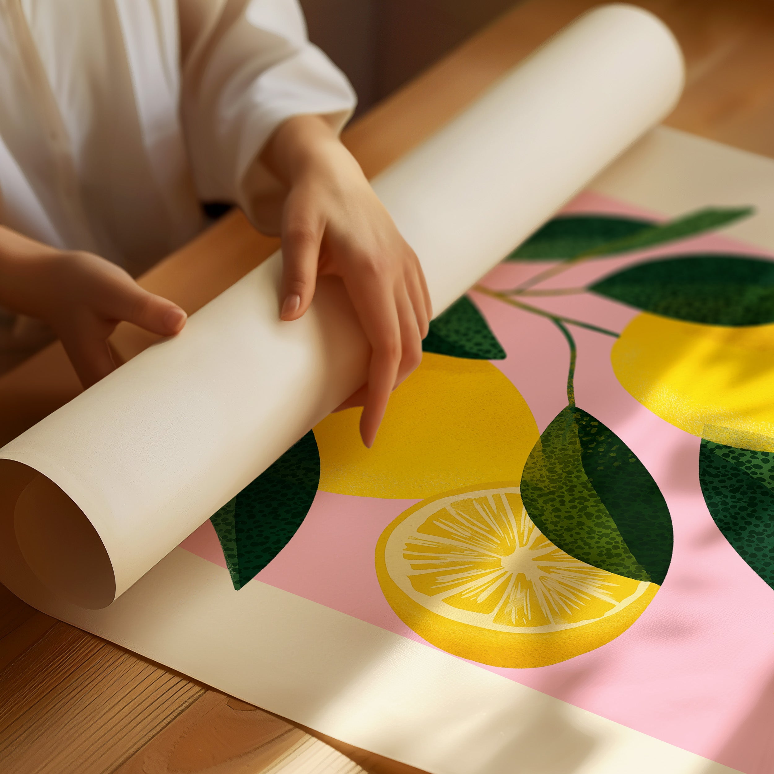 Fruit Market Lemons
