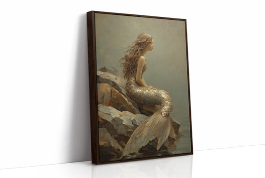 Golden Scales Against Coastal Stone