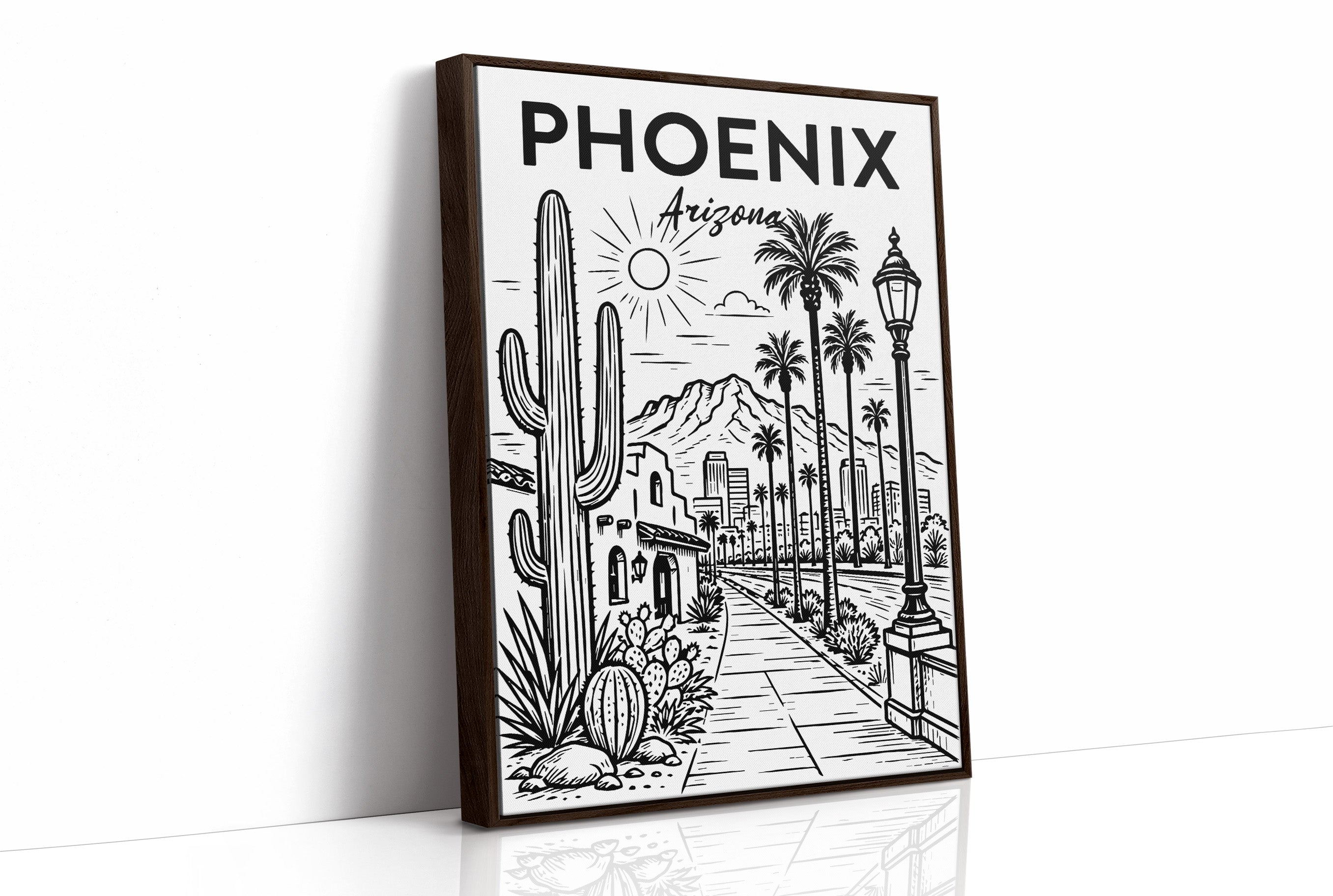 Phoenix, Cactus and Palm