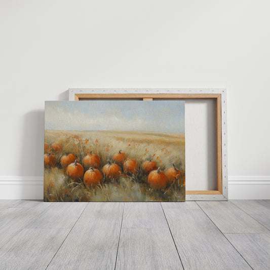 Autumn's Treasures Rest In Golden Fields