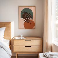 Foliage Dances Against Soft Canvas