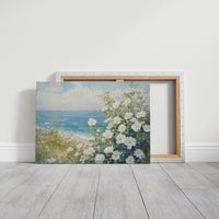 Coastal Roses Dance With Waves