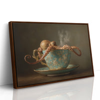 Curious Tentacles In Vintage Teacup