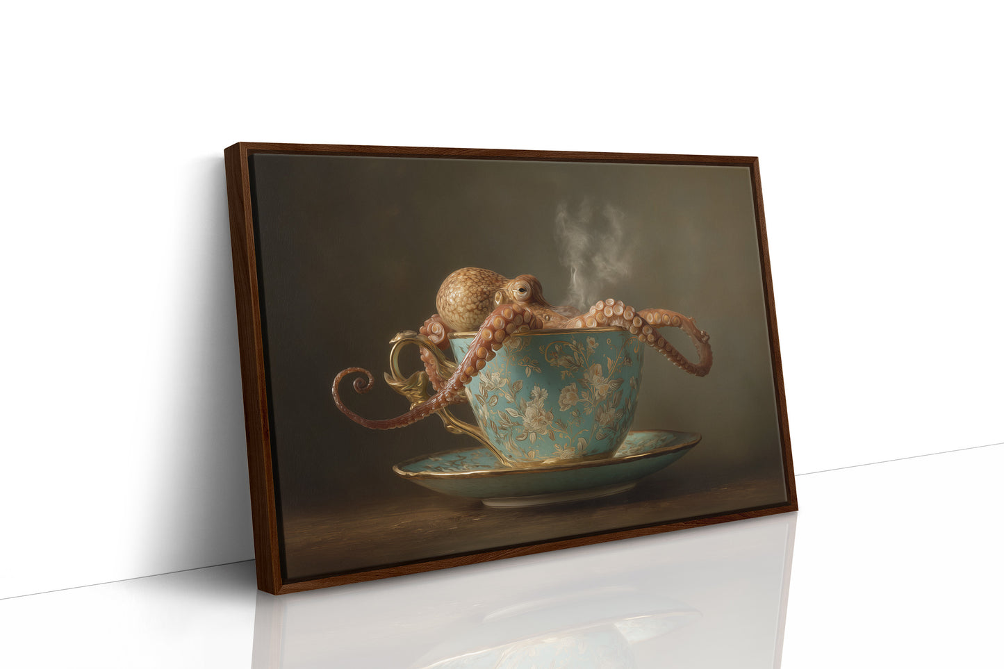 Curious Tentacles In Vintage Teacup