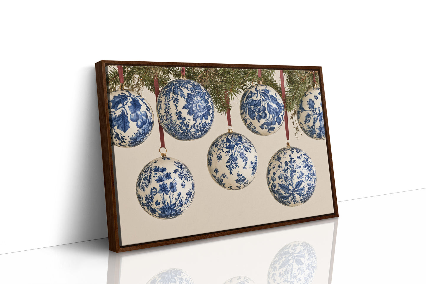 Blue Toile, Up Close