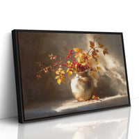 Autumn Blooms Among Literary Treasures