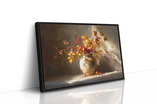 Autumn Blooms Among Literary Treasures