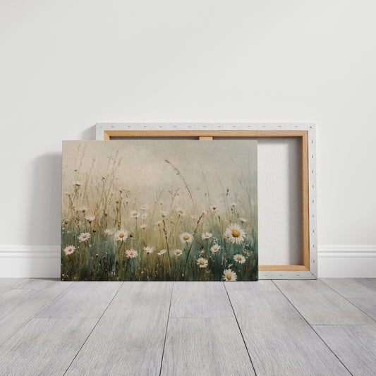 Morning Light Dances Through Daisies