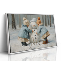 Winter Friends Share Secret Snow Tales
